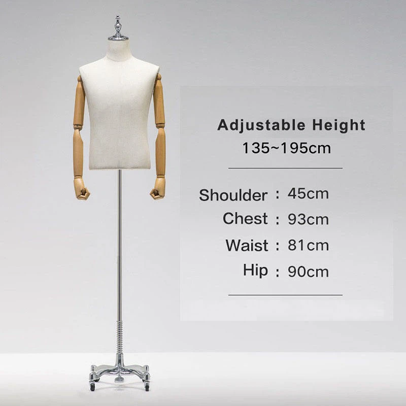 Men Suit Mannequin Display Props clothing store Display props